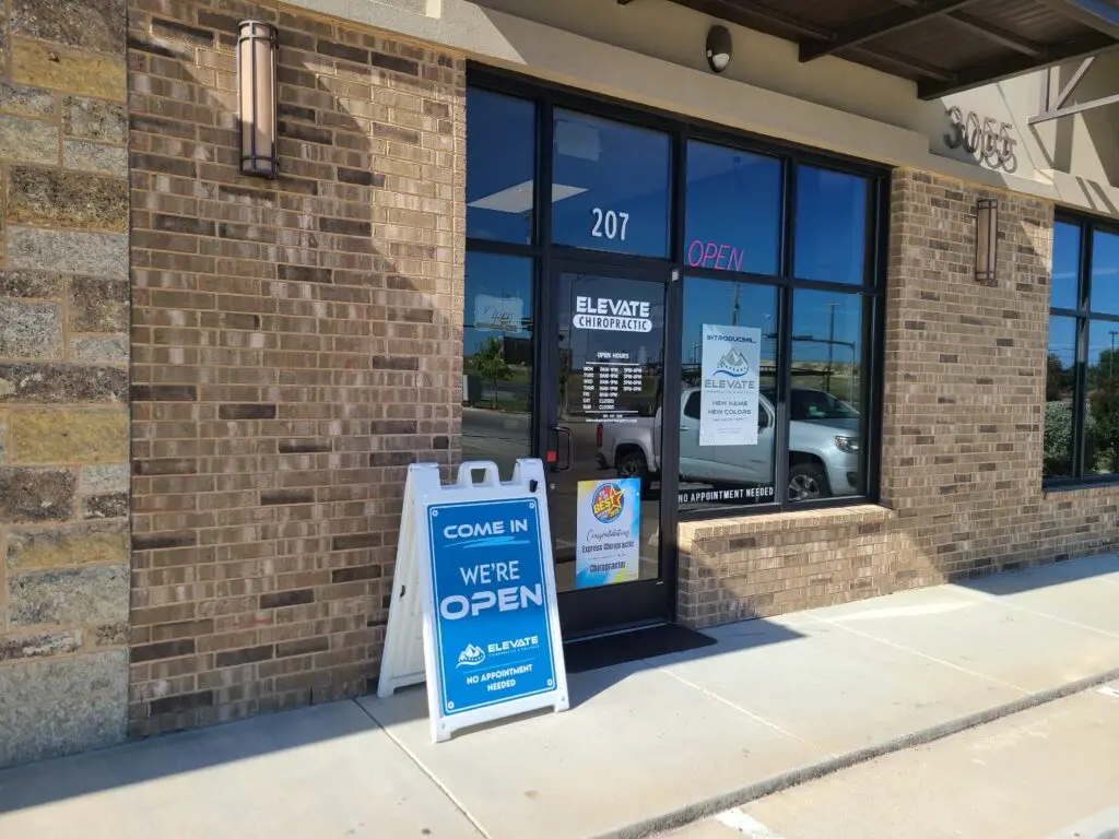 elevate chiropractic harker heights storefront